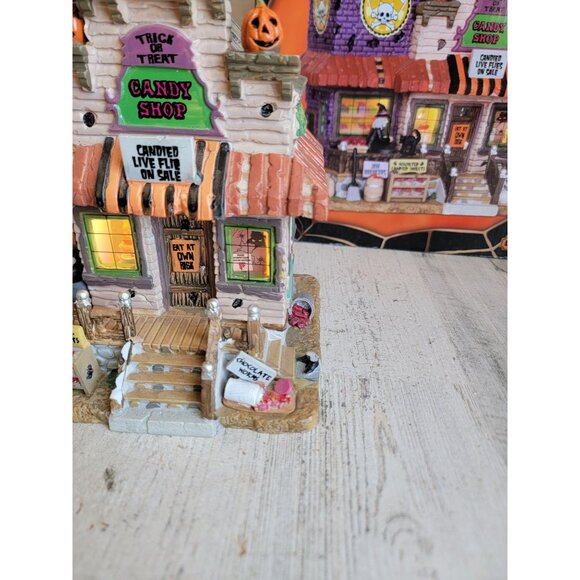 Lemax AS IS trick or treat candy shop Halloween village accessory - Picture 7 of 16
